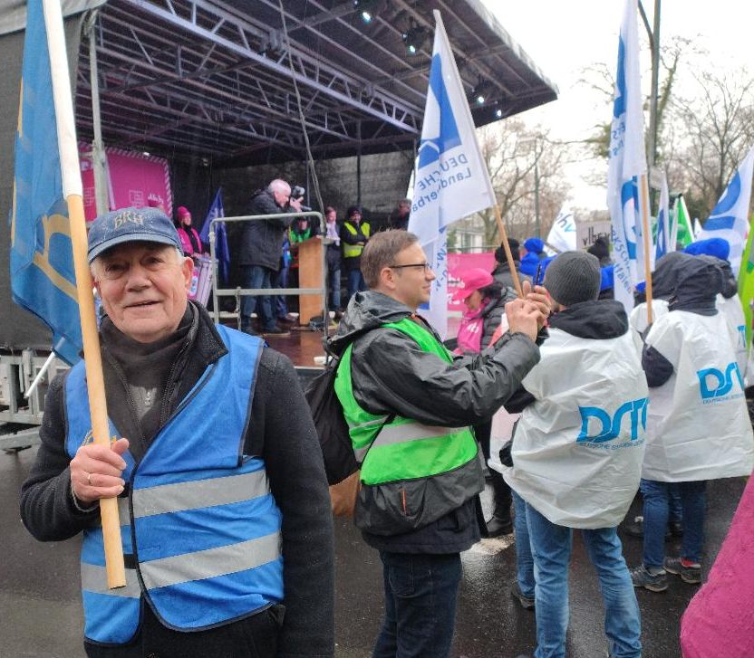 Kollege Kock auf Demo